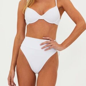 Beach riot bridal swim